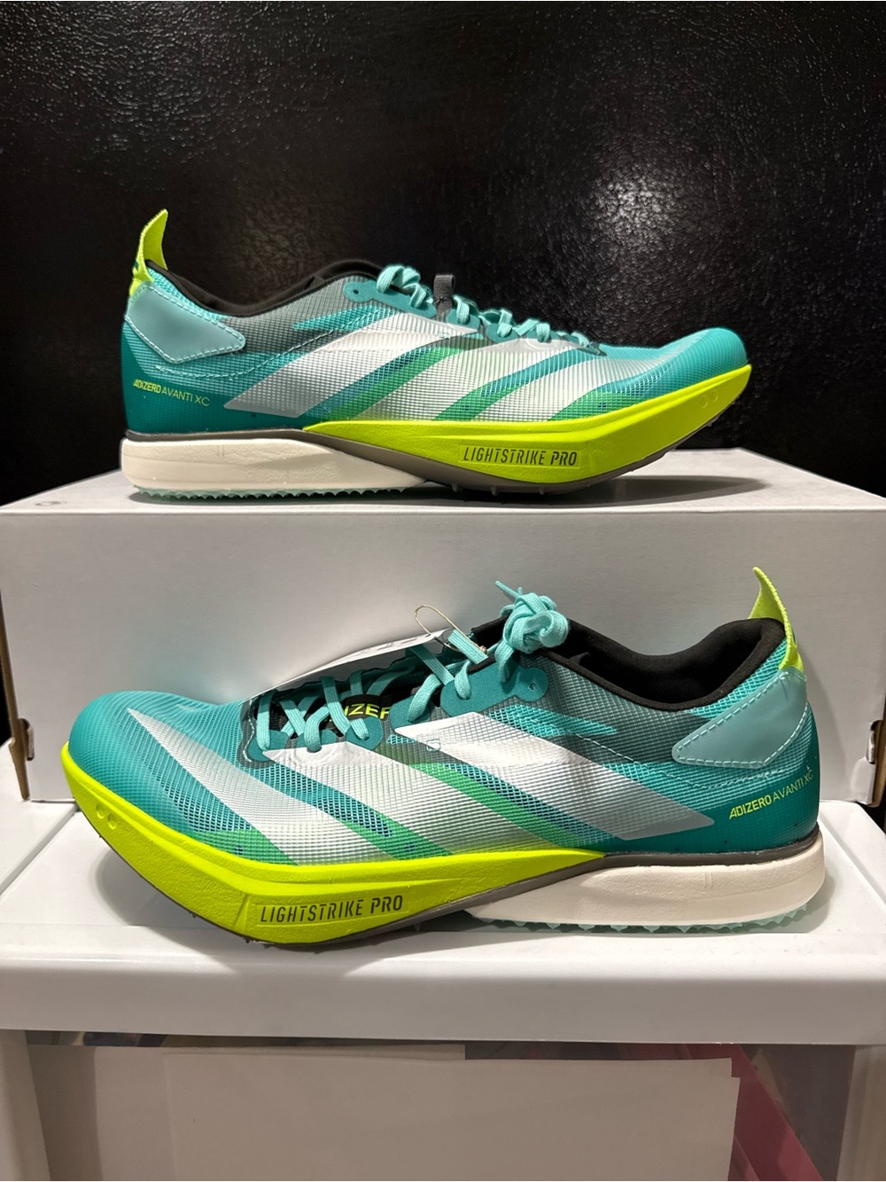 Adidas Adizero Avanti XC Aqua Running Spikes Men’s Size 11.5 Track JR5077 Cross